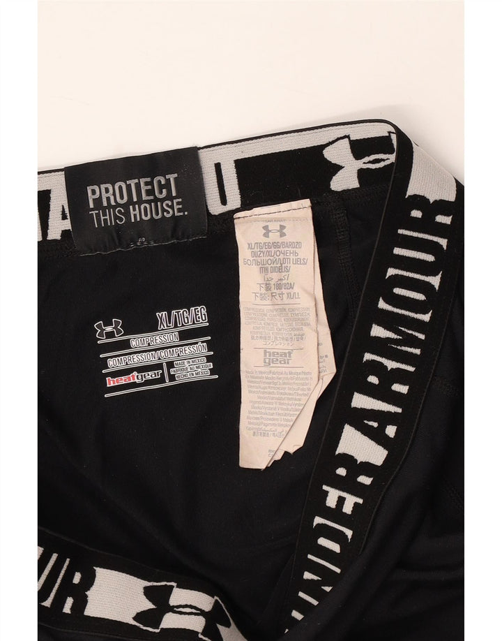 Leggings femininas UNDER ARMOUR Heat Gear Graphic UK 18 XL pretas