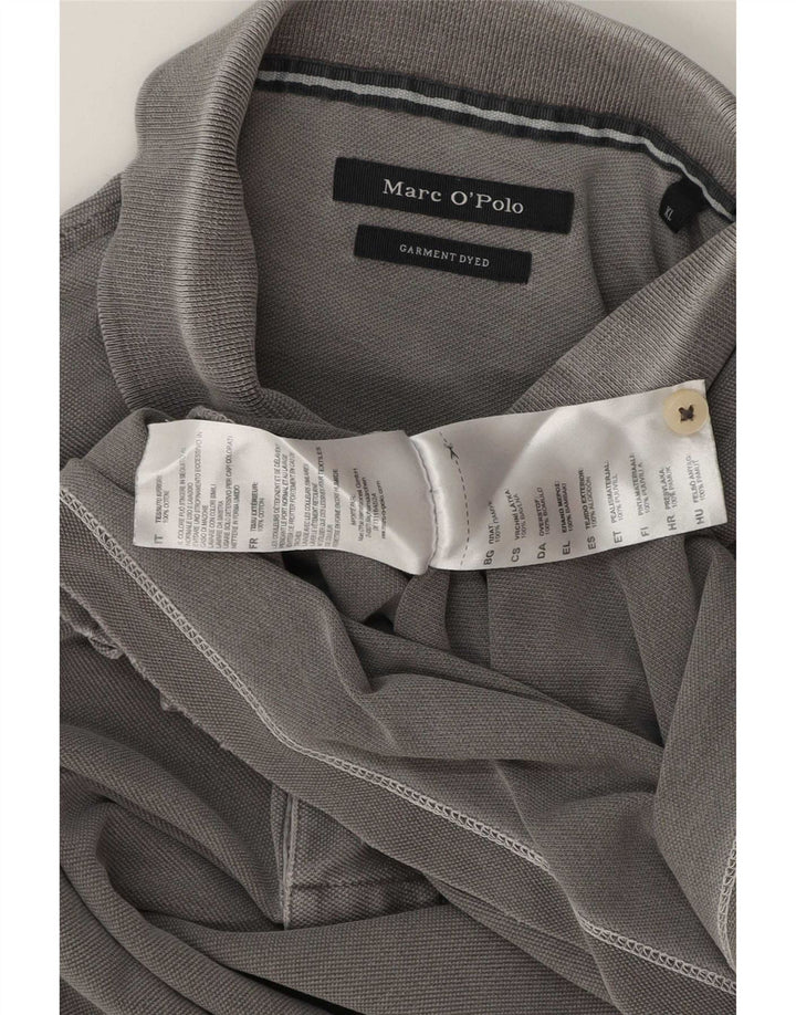 Camisa polo masculina Marc O'Polo XL cinza algodão
