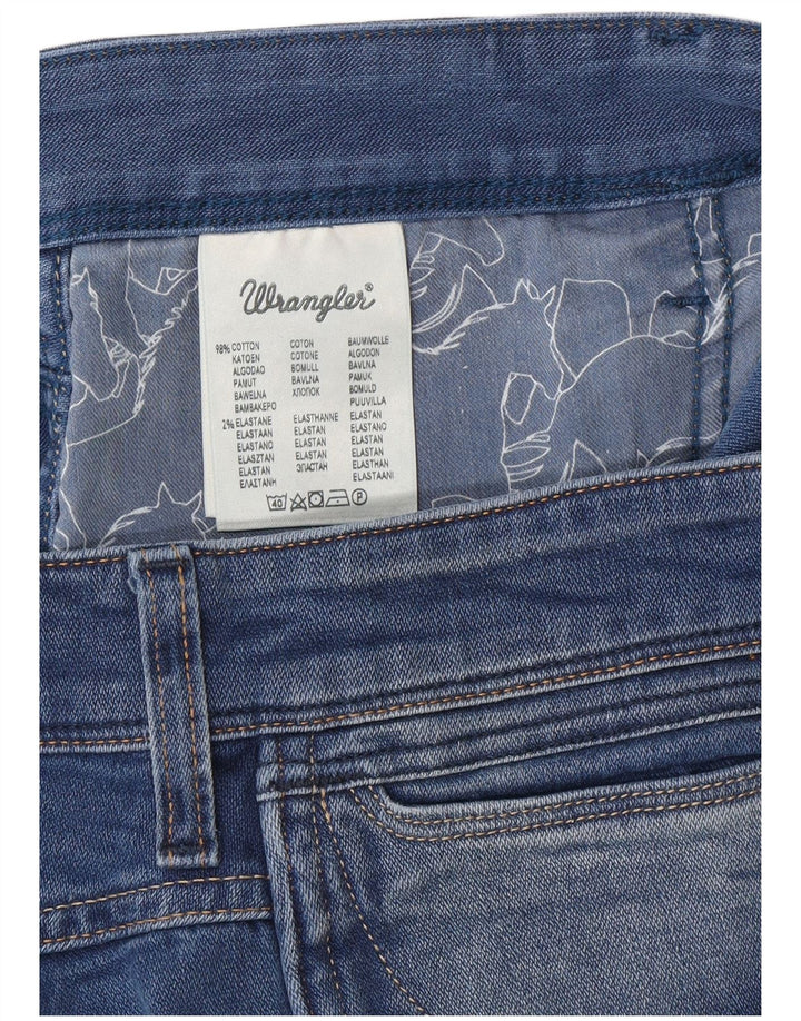 Wrangler Mens Crank Denim Shorts W40 XL Azul Algodão