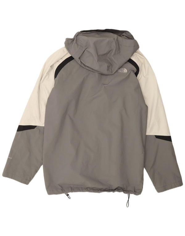 Jaqueta de chuva masculina com capuz The North Face UK 42 XL cinza Colourblock Nylon