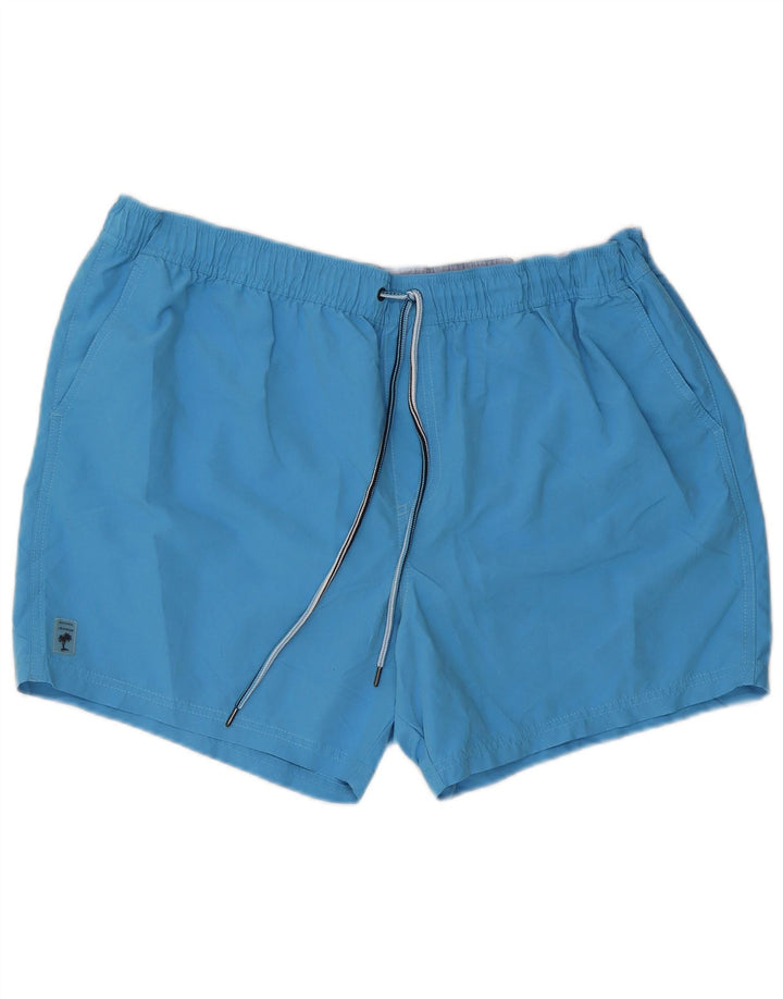 Shorts de natação masculino Marks & Spencer 2XL poliéster azul