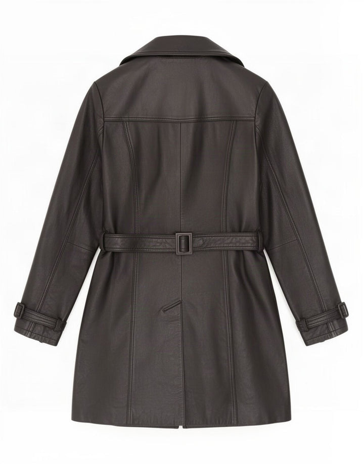 Casaco de couro feminino Conbipel IT 48 XL preto