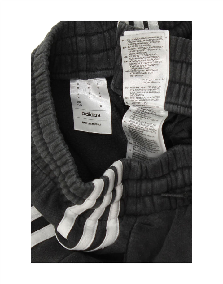 Adidas Mens Treino Calças Joggers Médio Algodão Preto