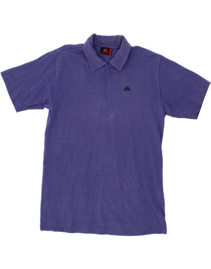 KAPPA Womens Polo Shirt UK 16 Large Purple Cotton Vintage Kappa and Second-Hand Kappa from Messina Hembry 