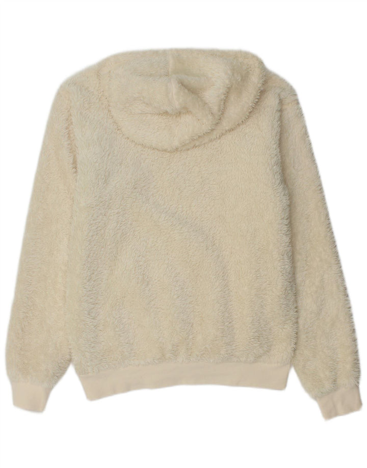 Adidas Mens Hooded Fleece Jumper XS Bege Poliéster