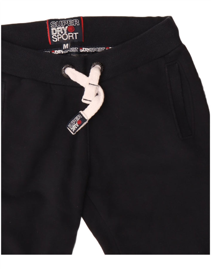 Calça de treino masculina Superdry Graphic Joggers médio azul marinho algodão