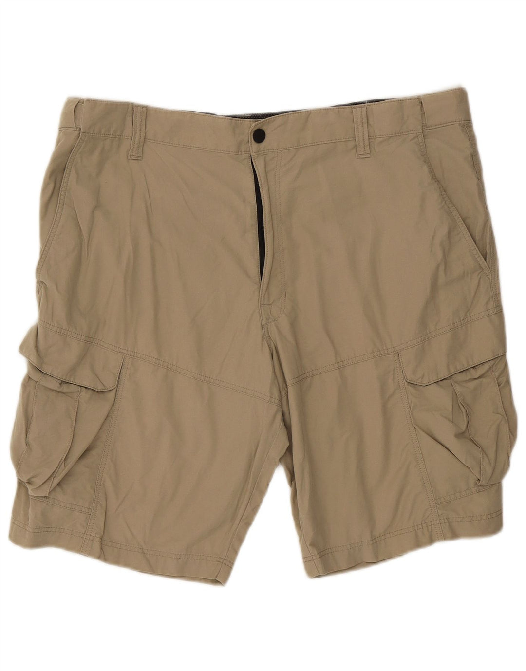 Shorts cargo masculino Marks & Spencer W40 XL algodão bege