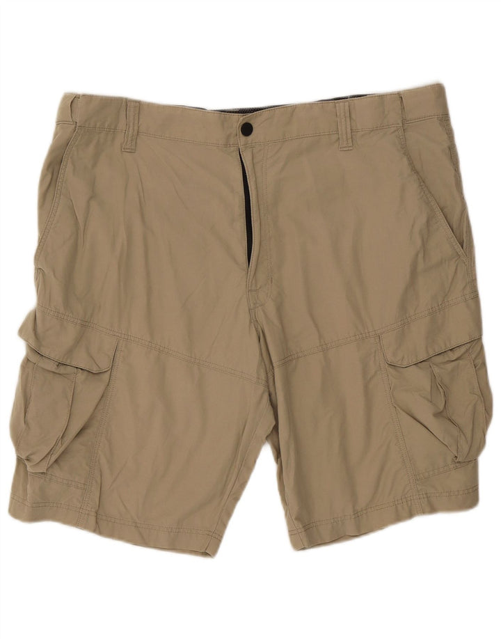 Shorts cargo masculino Marks & Spencer W40 XL algodão bege