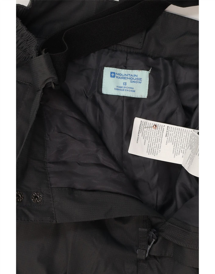 Calças de esqui para meninos MOUNTAIN WAREHOUSE 12-13 anos poliéster cinza