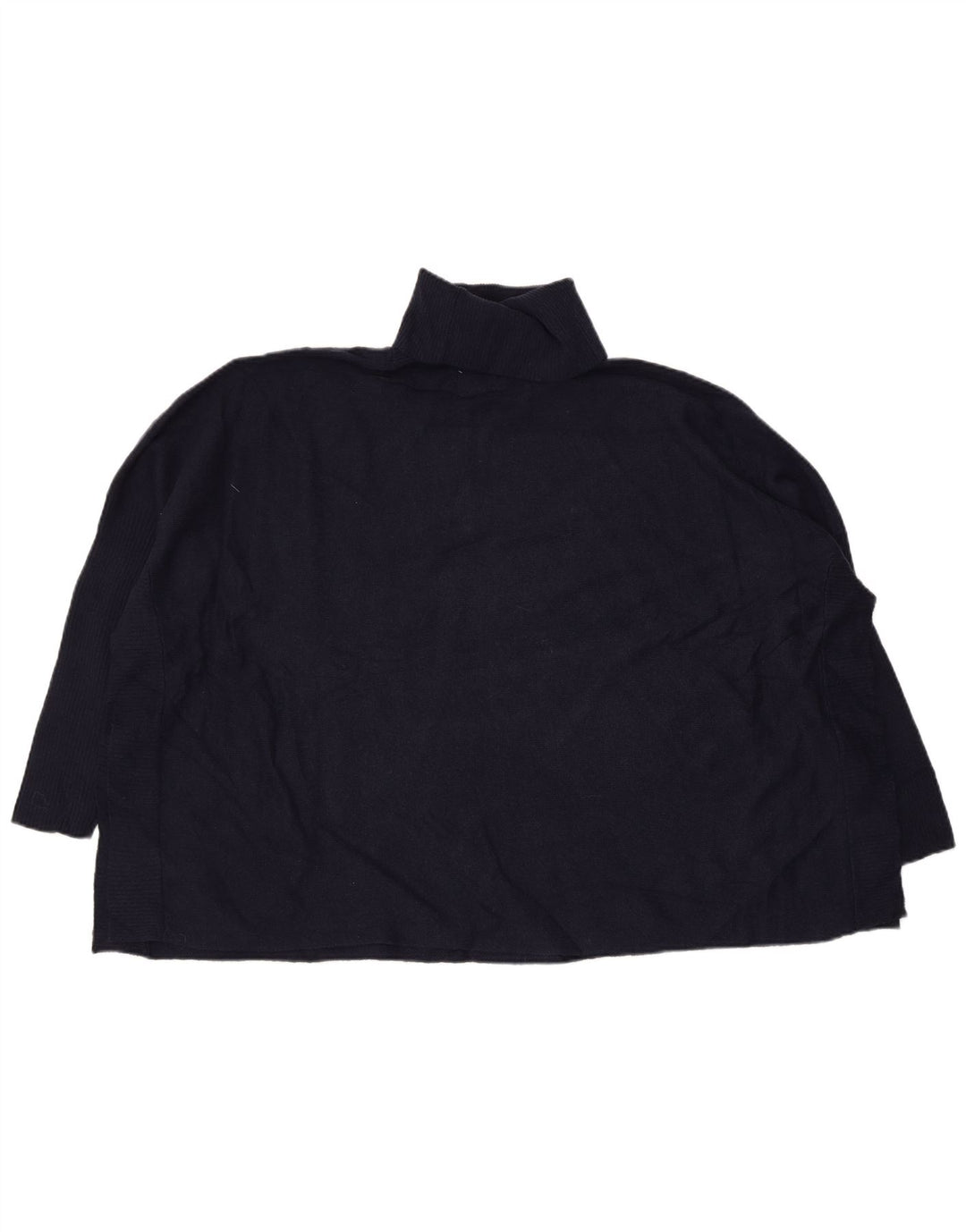 Suéter feminino White Label com gola redonda e gola redonda Reino Unido 16 grande azul marinho