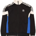 ADIDAS Meninos Treino Top Jaqueta 13-14 Anos Preto Colorblock Poliéster