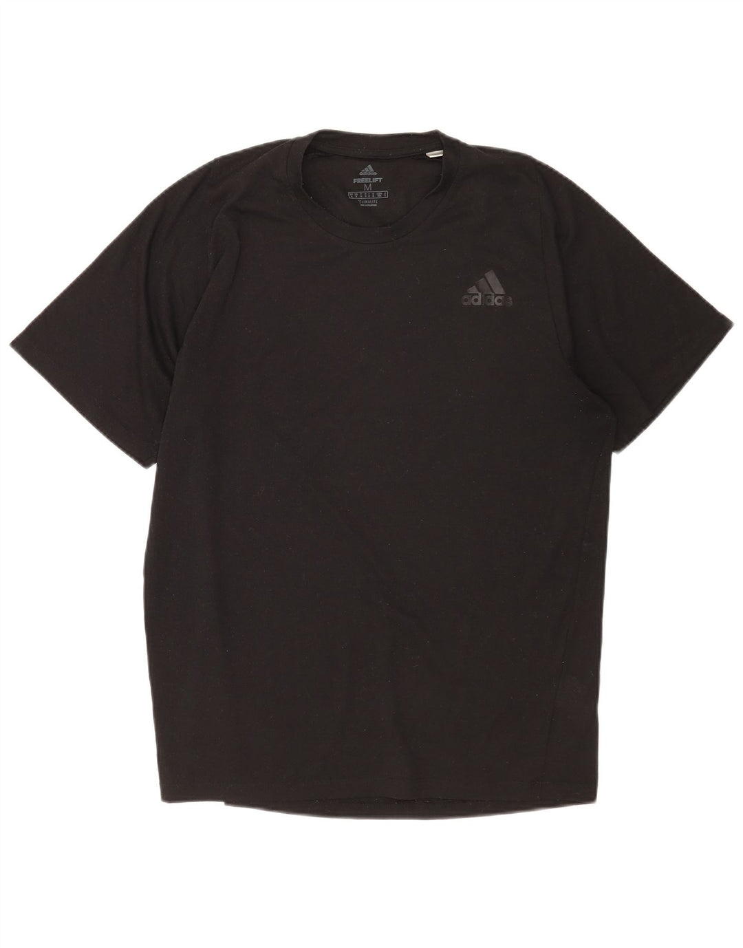 Camiseta Adidas Masculina Climalite Top Médio Poliéster Preto
