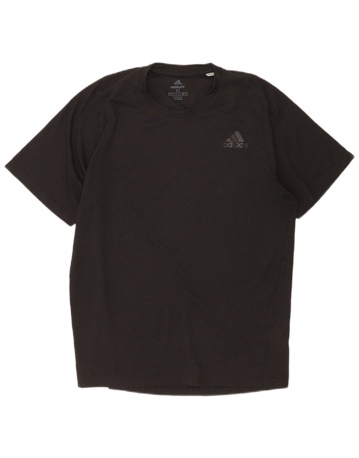 Camiseta Adidas Masculina Climalite Top Médio Poliéster Preto