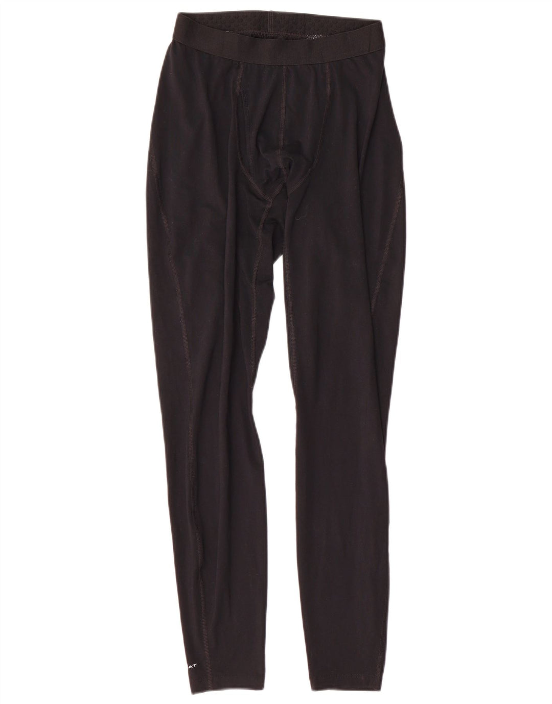 Leggings Columbia Omni-Heat masculinas pequenas de poliéster preto