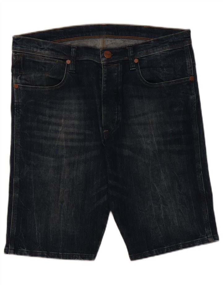 Shorts Wrangler masculino Kurt jeans W32 algodão azul médio