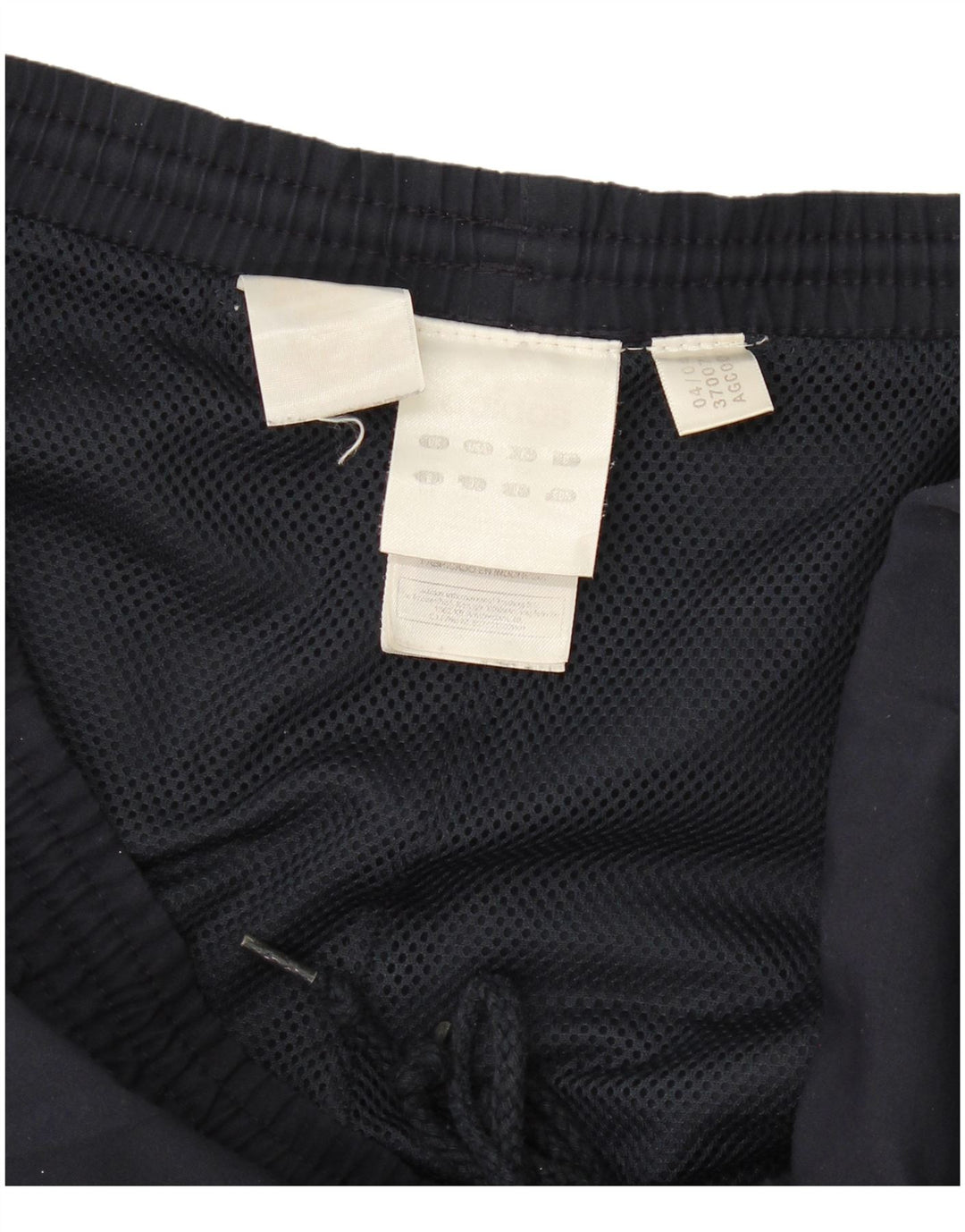 Calça de treino masculina Adidas grande poliéster azul marinho