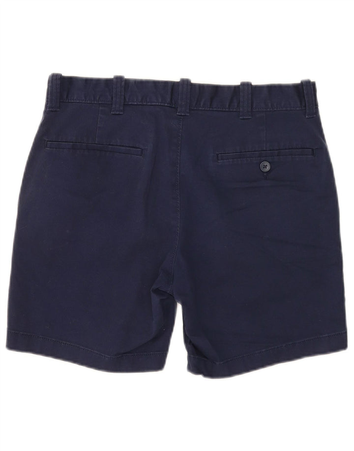 Shorts Chino Masculino J. Crew W30 Algodão Azul Marinho Médio