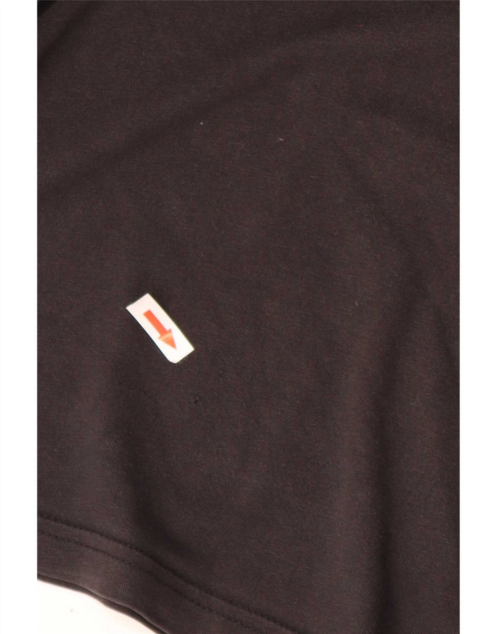 Camiseta masculina Adidas grande algodão preto