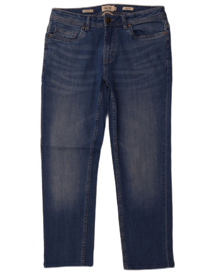 Dack's Mens Slim Jeans IT 46 Pequeno W30 L26 Azul Algodão