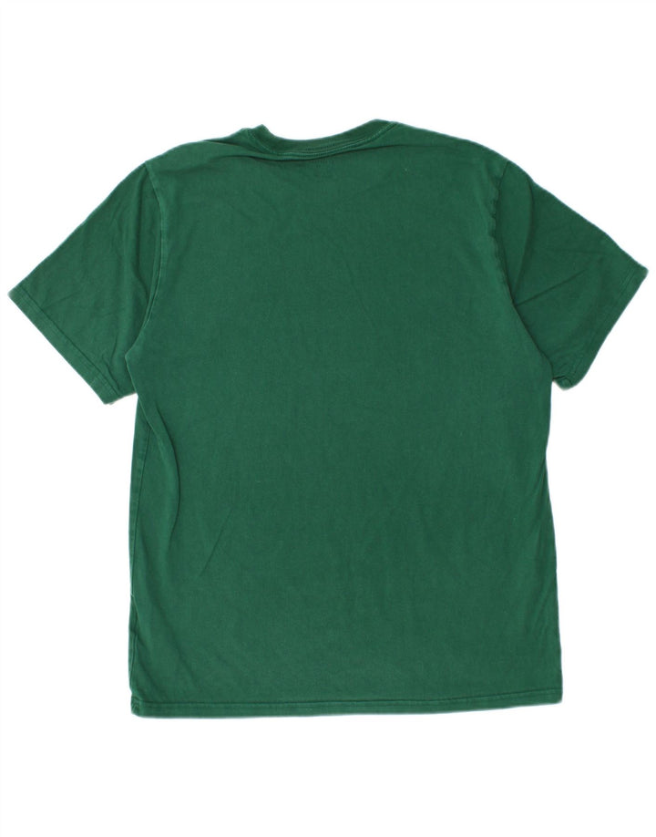 Camiseta masculina Converse Top médio algodão verde