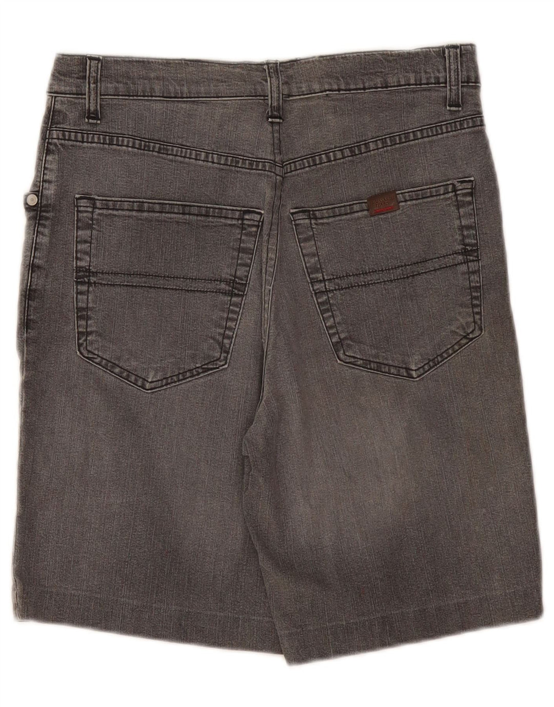 Shorts jeans feminino Trussardi W30 cinza médio