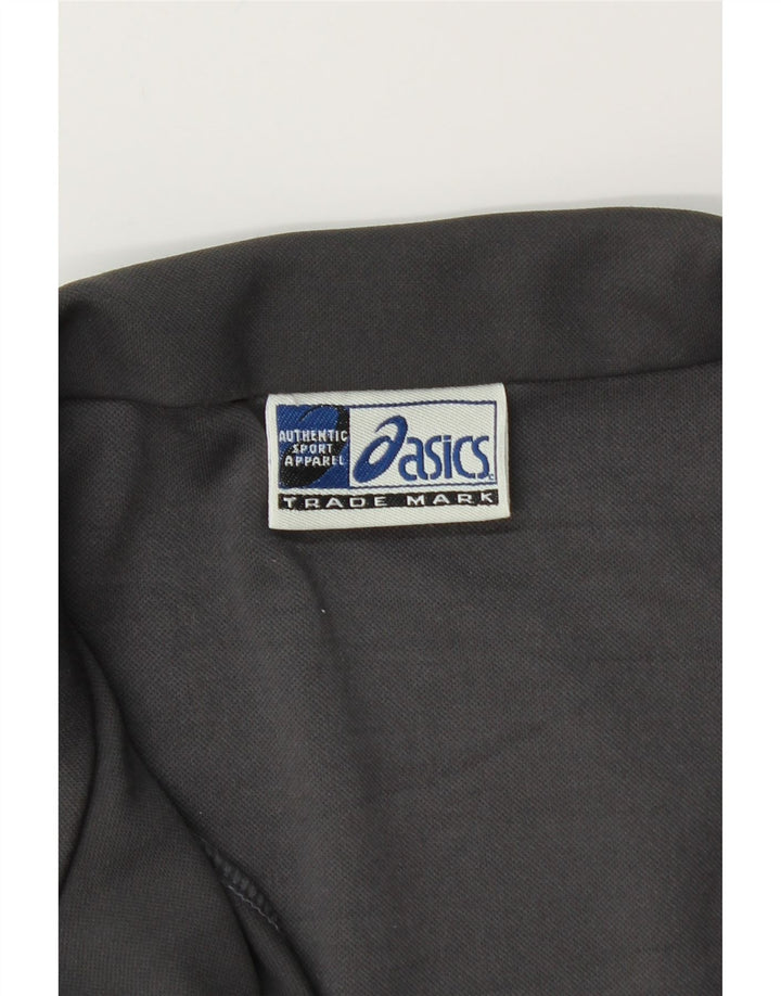 ASICS Mens Treino Top Jacket Small Grey Colourblock Poliéster