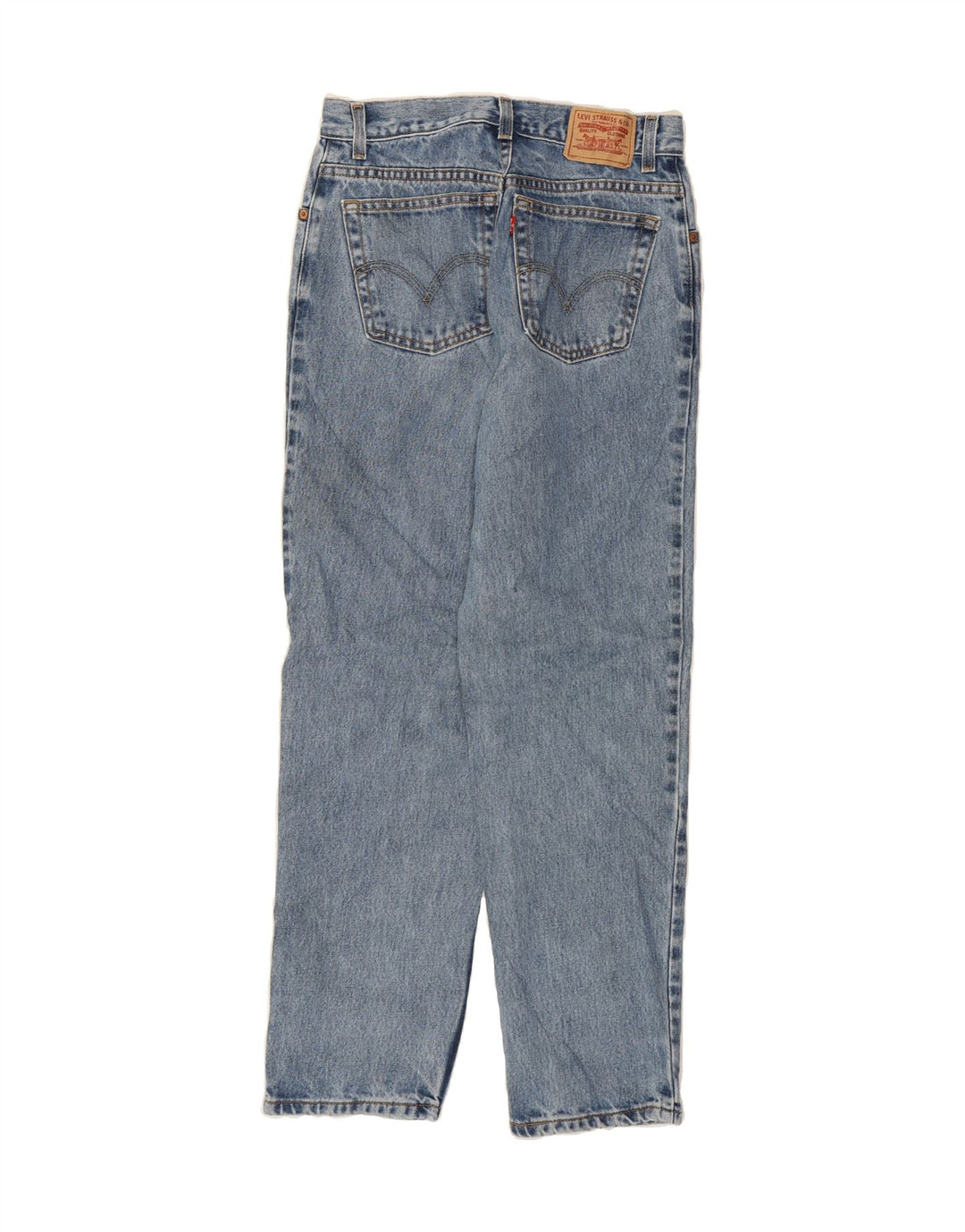 LEVI'S Womens Relaxed Fit Tapered Jeans US 8 Medium W28 L30 Blue Cotton Vintage Levi's and Second-Hand Levi's from Messina Hembry 