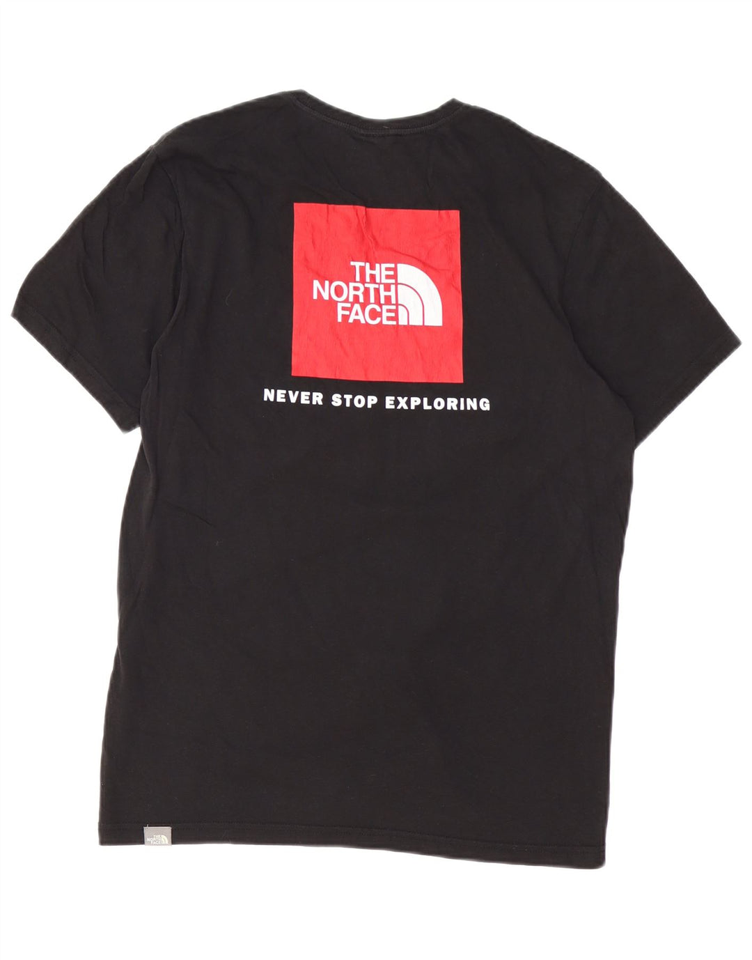 Camiseta gráfica masculina The North Face Top médio preto