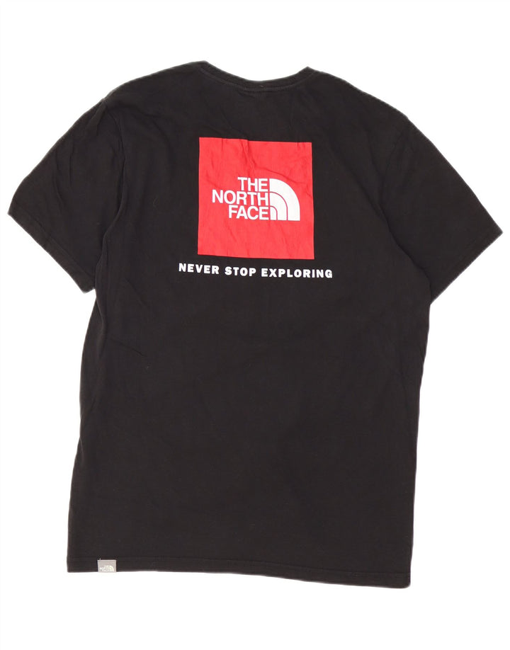 Camiseta gráfica masculina The North Face Top médio preto