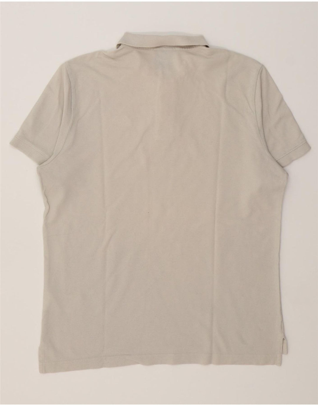 NIKE Mens Polo Shirt Large Grey Cotton Vintage Nike and Second-Hand Nike from Messina Hembry 