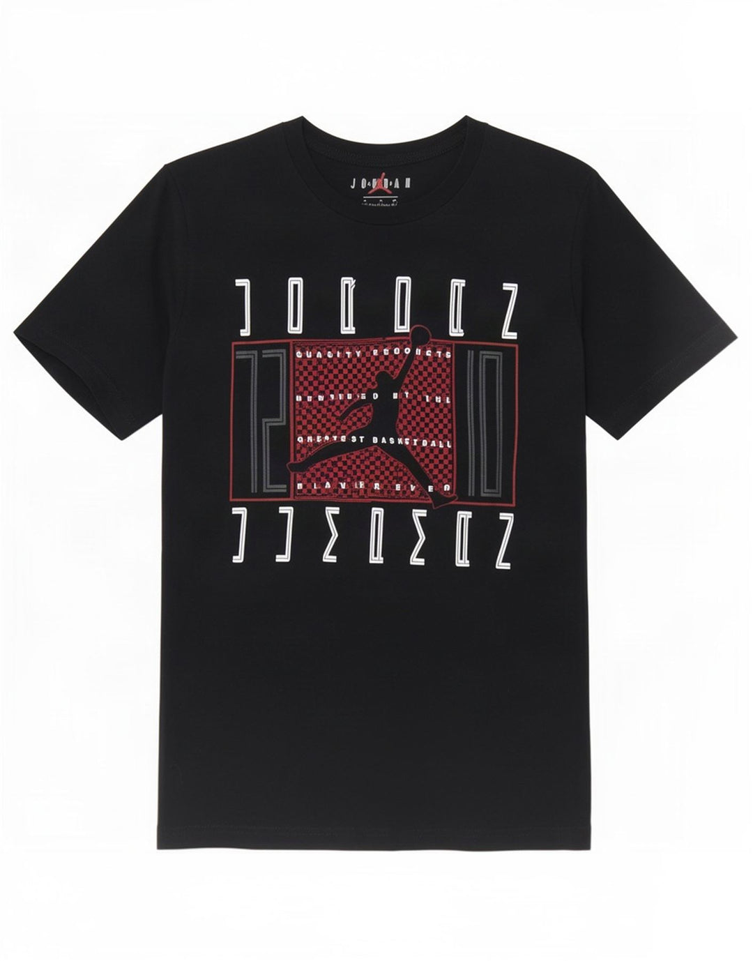 Camiseta Jordan Boys Graphic Top 12-13 Anos Grande Preto