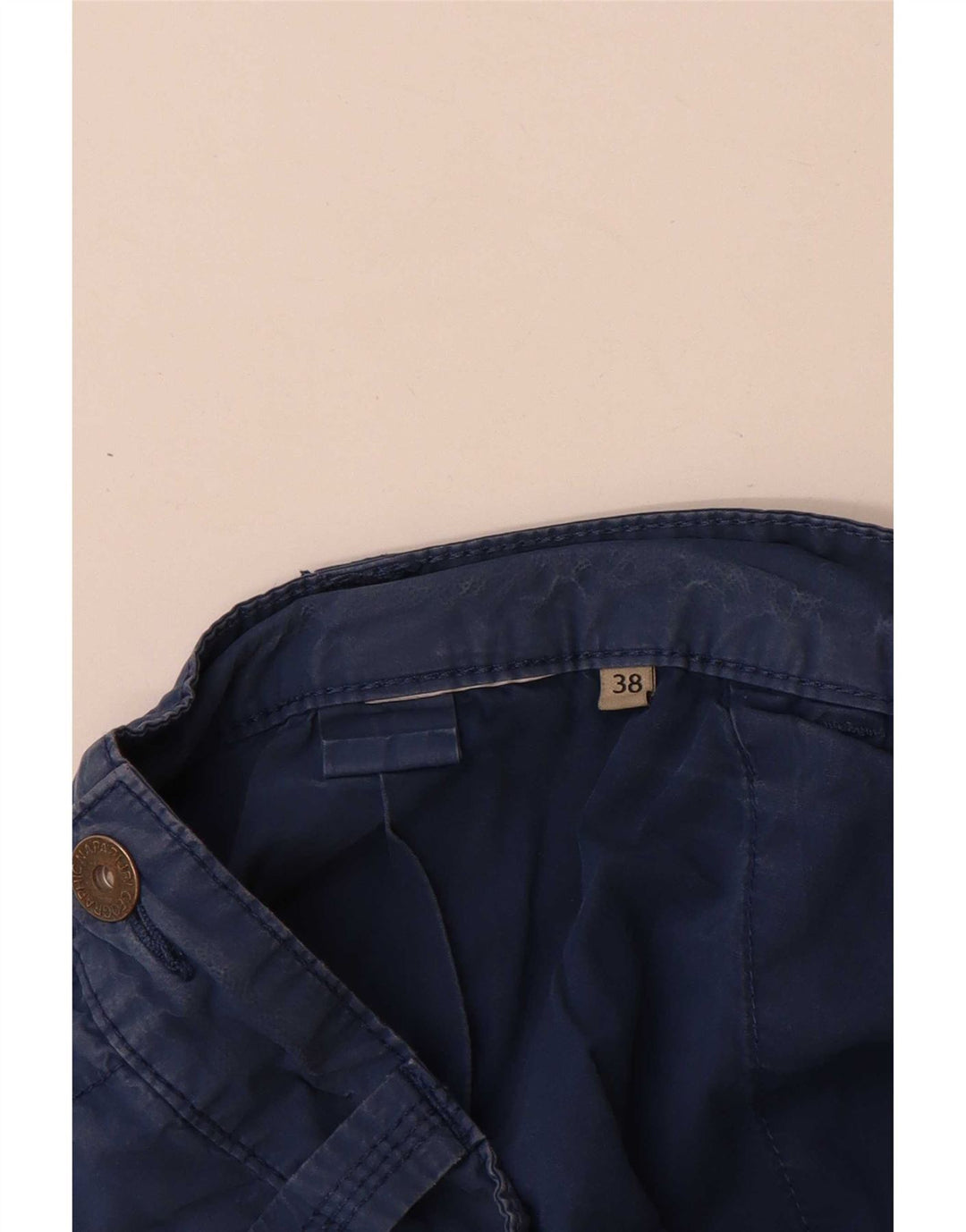 Shorts cargo masculino Napapijri W38 XL azul marinho
