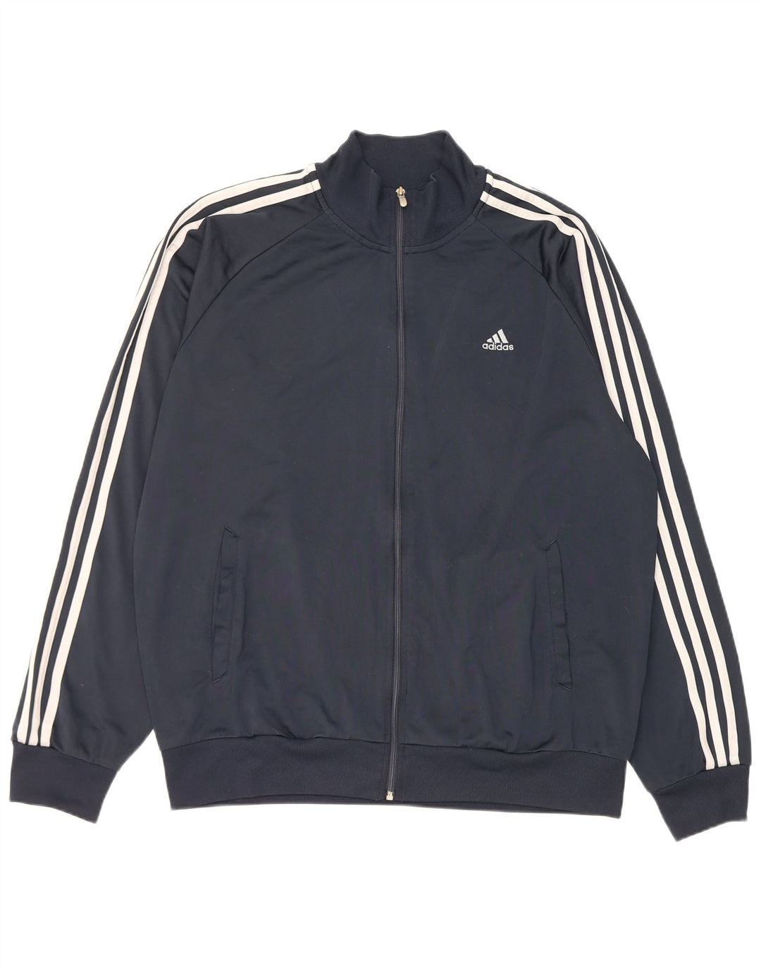 Adidas Mens Clima 365 Tracksuit Top Jacket Grande Poliéster Azul Marinho