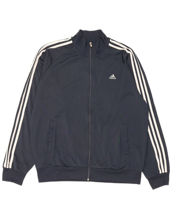 Adidas Mens Clima 365 Tracksuit Top Jacket Grande Poliéster Azul Marinho