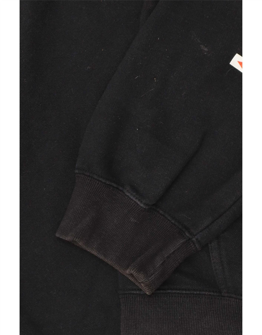 Jumper masculino com capuz Champion grande algodão preto