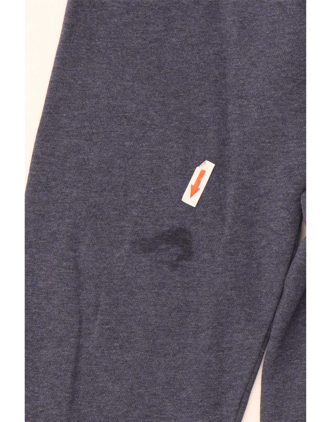 Suéter masculino Gant com zíper e gola em algodão azul marinho médio
