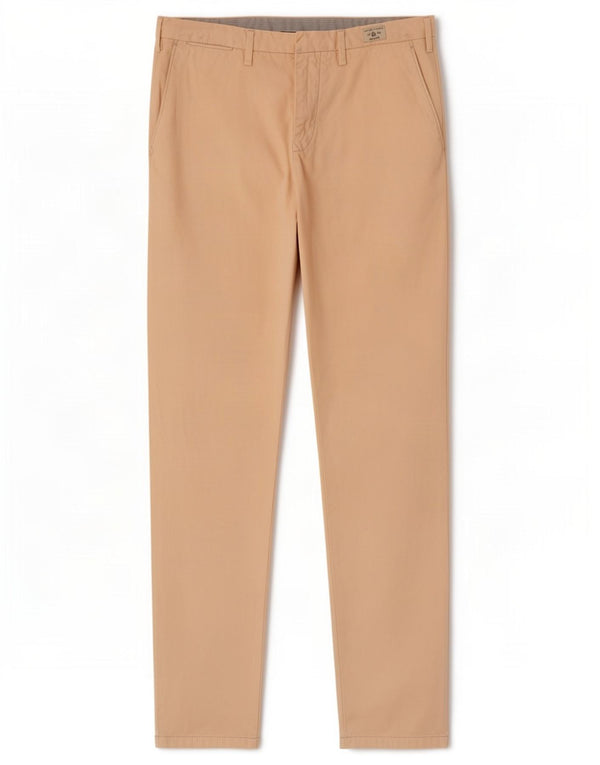 Tommy Hilfiger Mens Mercer Straight Chino Calças W32 L34 Algodão Bege