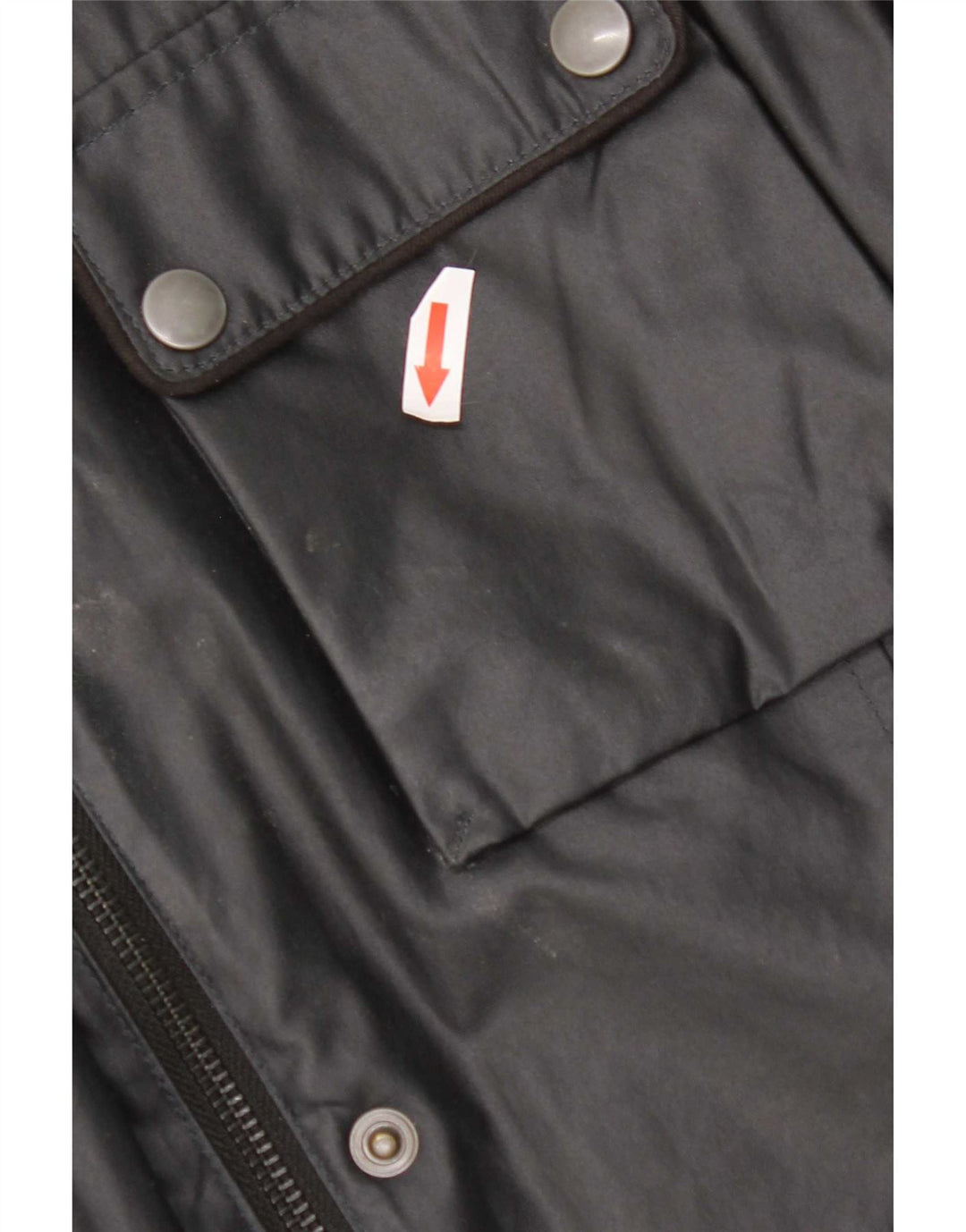 Jaqueta utilitária feminina Belstaff IT 46 grande algodão azul marinho