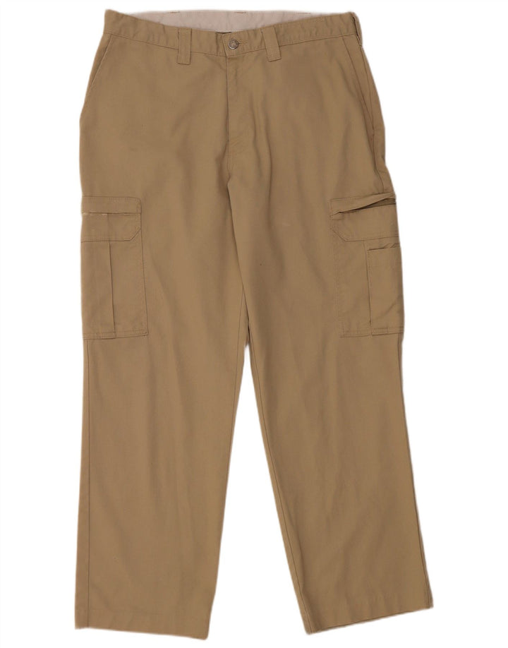 Calça cargo reta masculina DICKIES W34 L30 poliéster bege