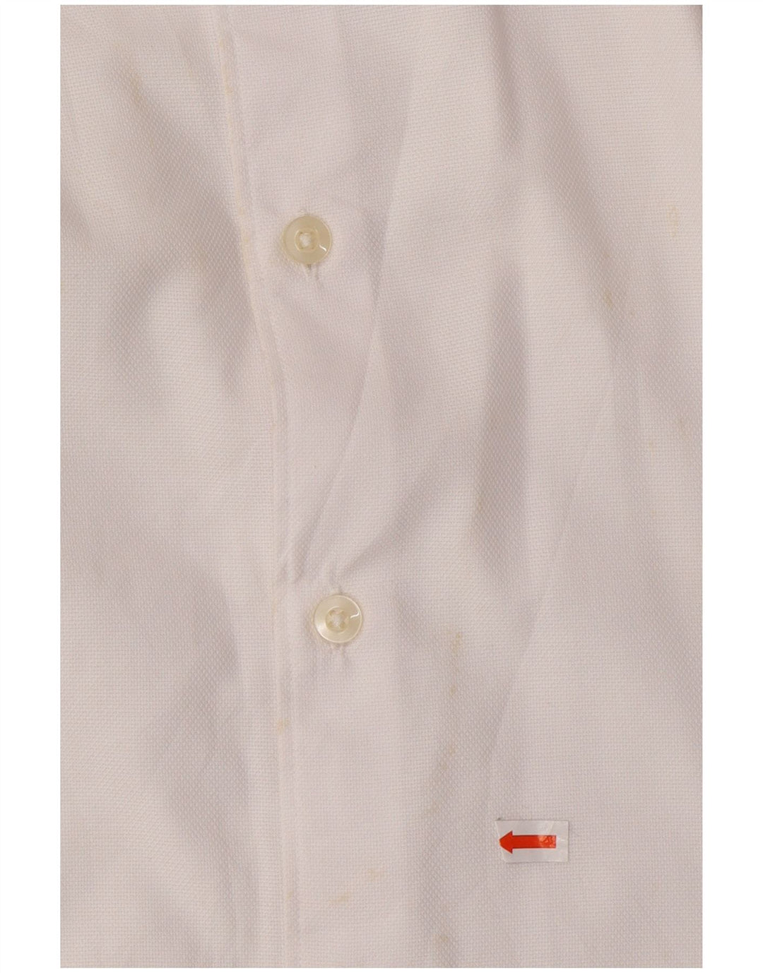 Camisa masculina regular fit ZARA pequena algodão branco