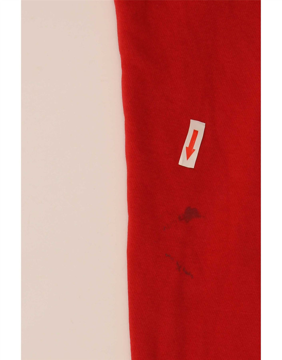 Suéter com capuz gráfico feminino Nike grande algodão vermelho