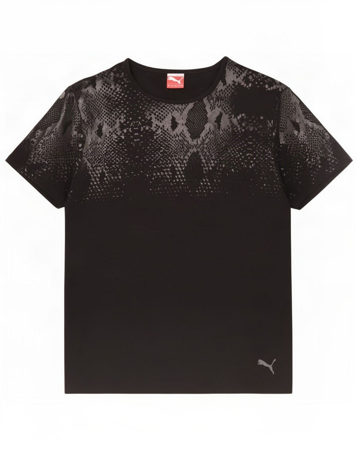 Puma Camiseta Masculina Top Médio Preto Estampa Animal