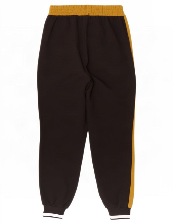 Calça de treino feminina Zara Joggers UK 4 XS preto colorblock