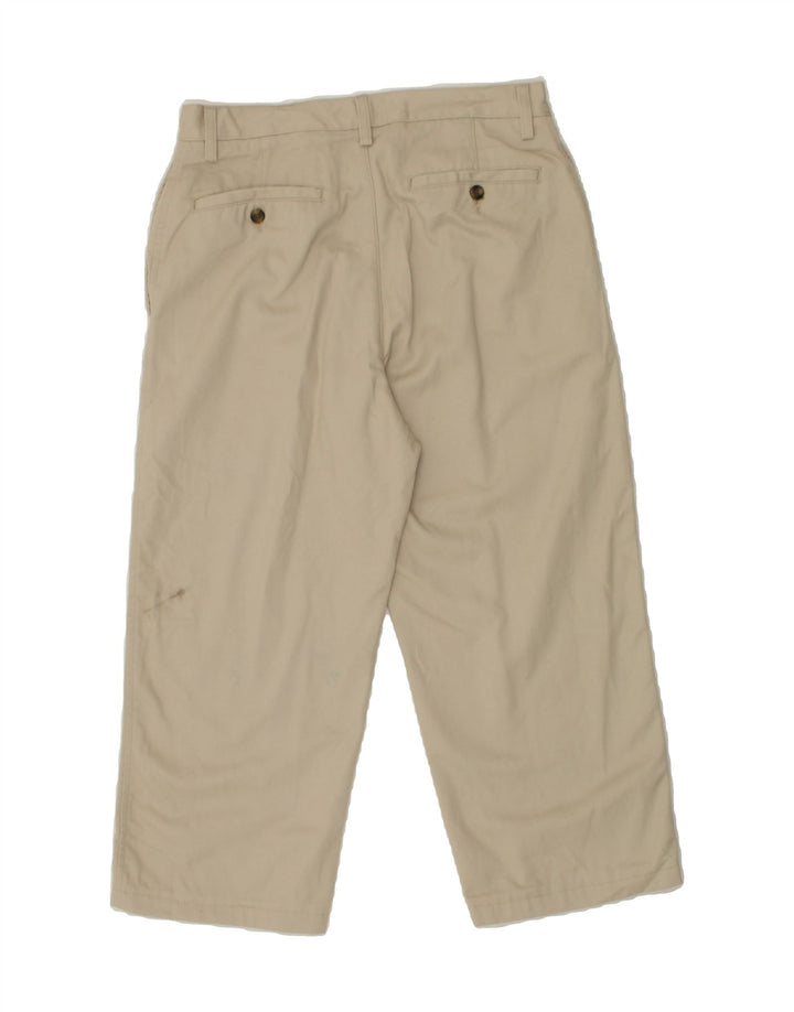 EDDIE BAUER Mens Straight Chino Trousers W32 L23 Beige Cotton Vintage Eddie Bauer and Second-Hand Eddie Bauer from Messina Hembry 