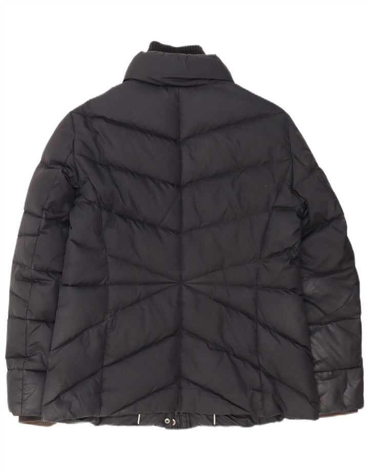 Jaqueta acolchoada feminina Esprit UK 16 grande poliéster preto