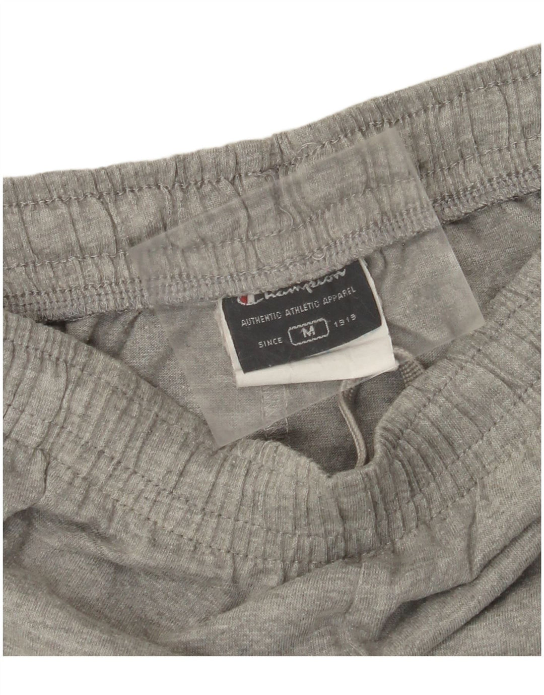 Shorts esportivos masculinos CHAMPION algodão colorblock cinza médio