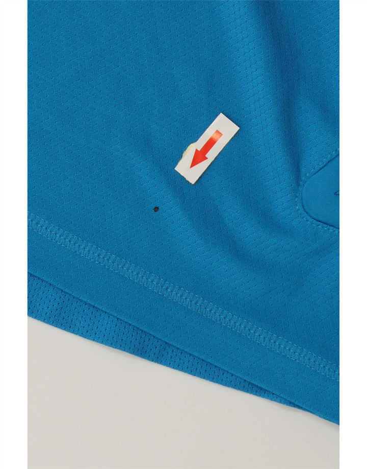 Adidas Camiseta Masculina Top Pequeno Azul Poliéster