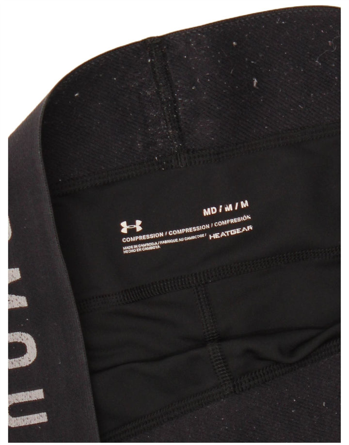 Leggings femininas Under ARMOUR Heat Gear Graphic UK 12 médio preto