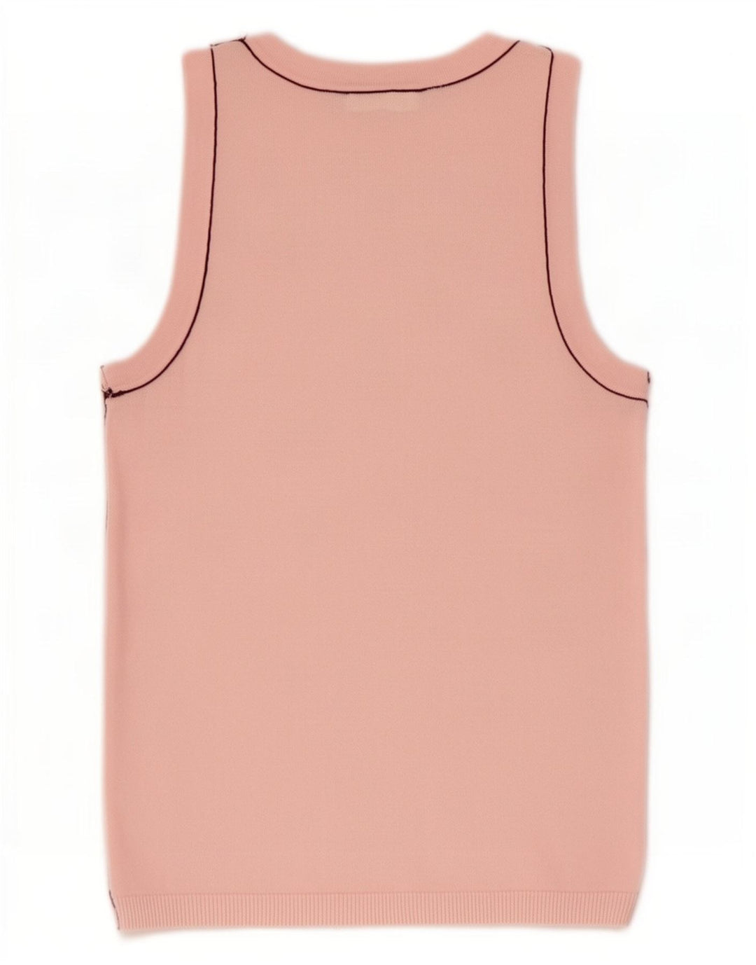 Colete feminino Zara UK 8 pequeno viscose rosa