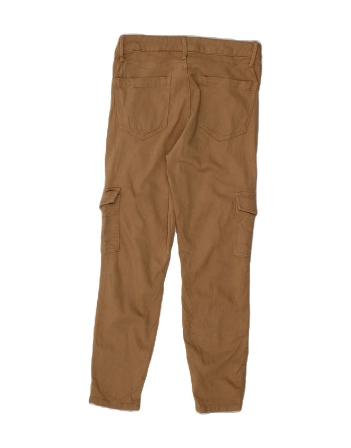 TOMMY HILFIGER Womens Slim Cargo Trousers US 6 Medium W30 L27 Beige Cotton Vintage Tommy Hilfiger and Second-Hand Tommy Hilfiger from Messina Hembry 